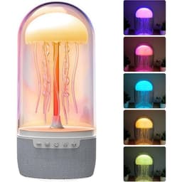 مصباح قنديل البحر مع سماعة بلوتوث وإضاءة LED 3